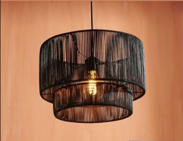 Rattan Lamp (Indoor & Outdoor Use)