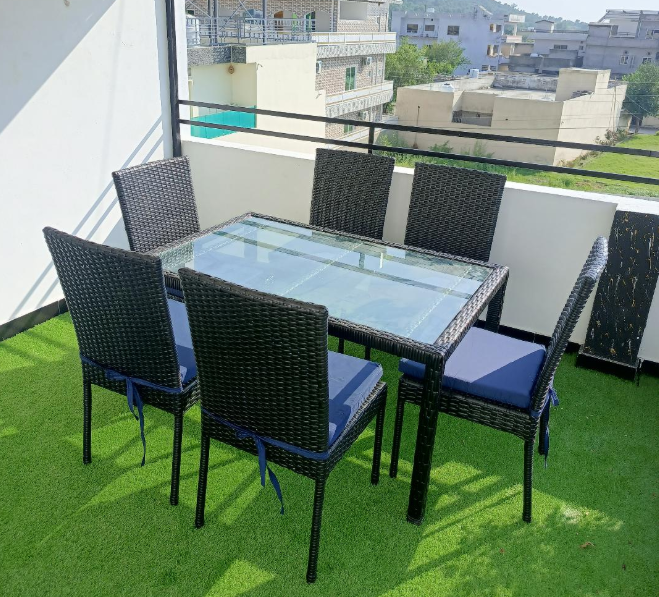 Patio Decor Ideas Islamabad Rawalpindi: 5 Best Setups Rooftop Lounges, Outdoor dining set