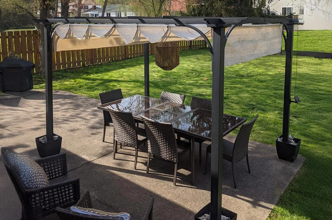Patio Decor Ideas Islamabad Rawalpindi: 5 Best Setups Open-Air Dining with Pergola Shade