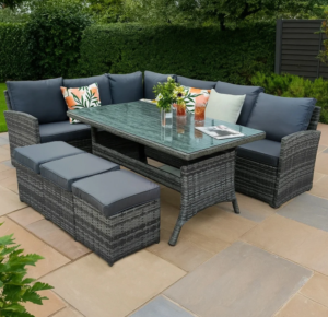 Rattan vs Wood Outdoor Furniture Pakistan